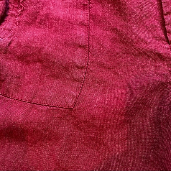 Athleta Retreat Linen Wide Leg Pant, Sz 12 - Picture 15 of 16